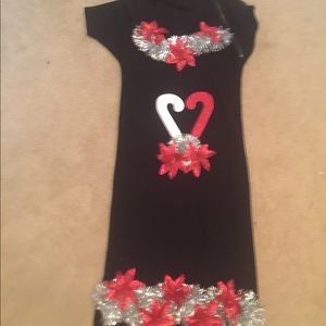 WoMans ugly Christmas dress med